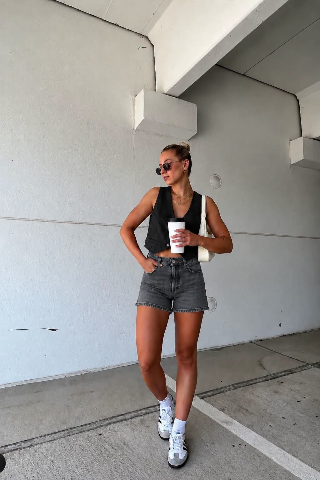 Shorts Tiro Alto Larguito - Imagen 3