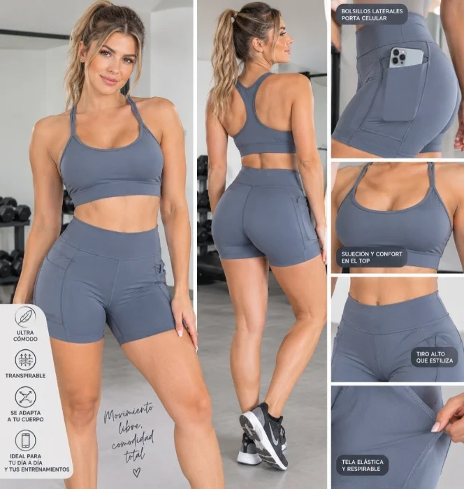 Conjunto Deportivos con Top y Short