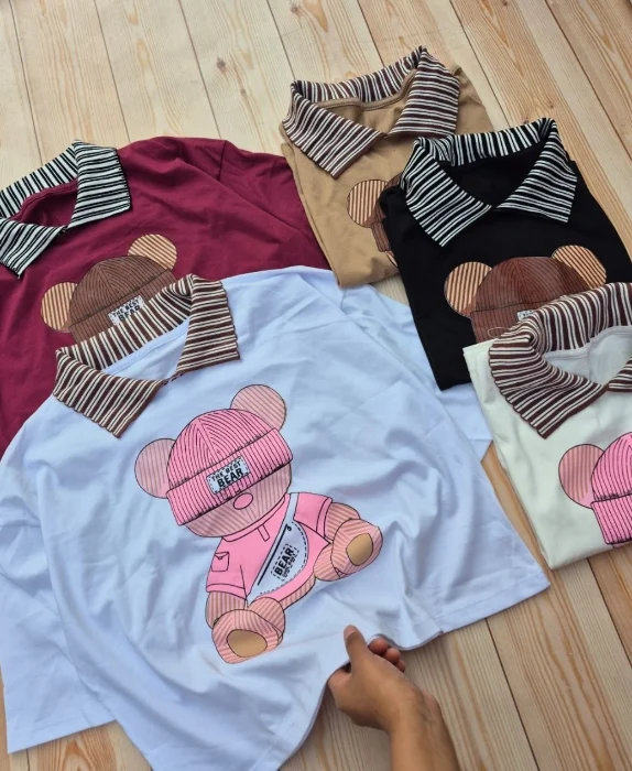 Chomba Cuello Tejido (oso & Tigre)