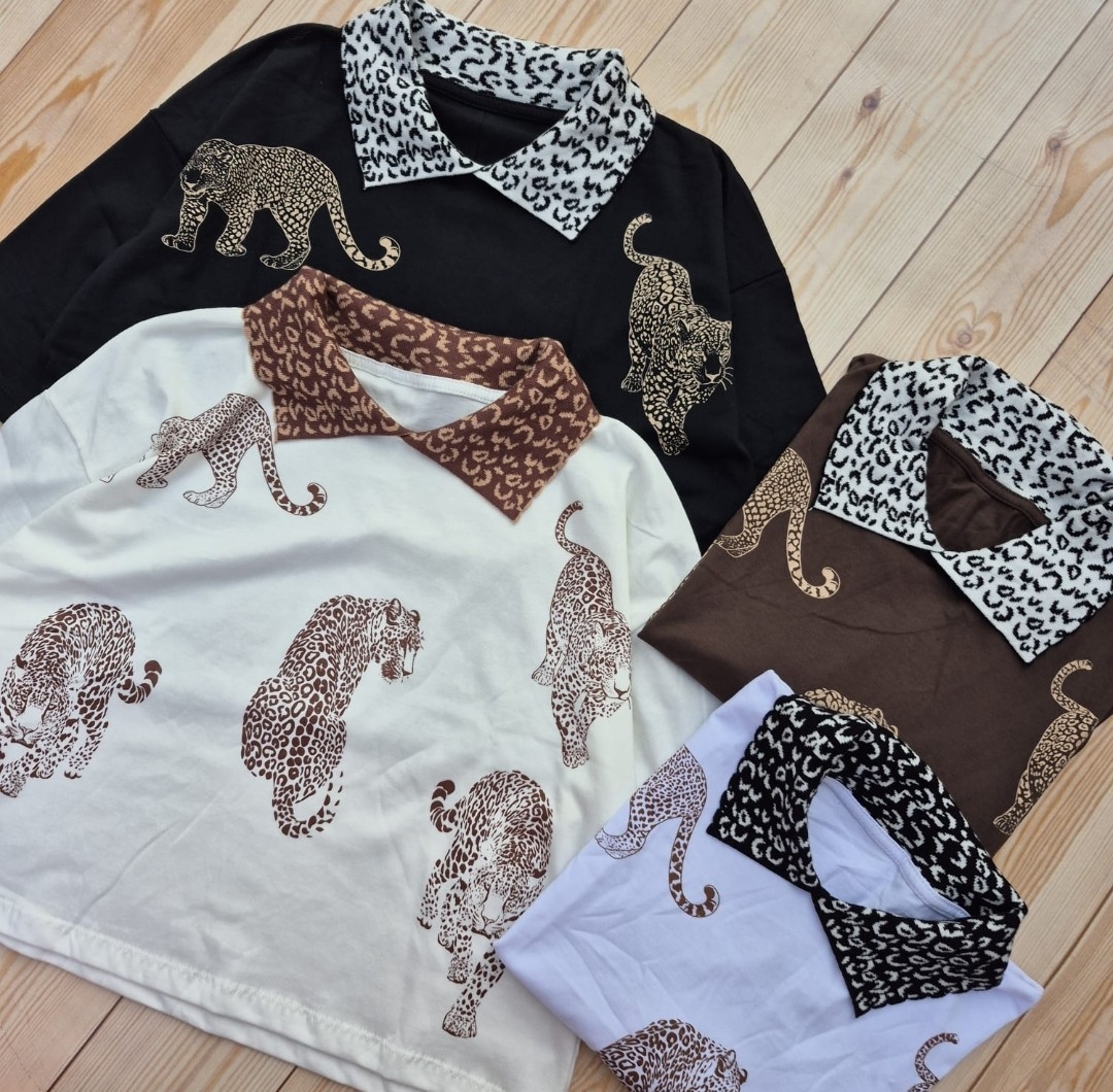 Chomba Cuello Tejido (oso & Tigre) - Imagen 2