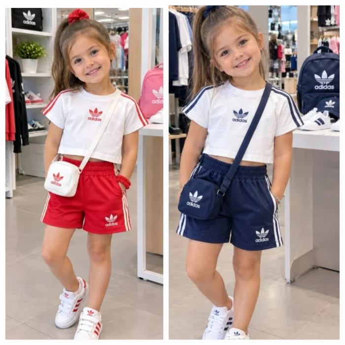 Conjuntos Adi Puperas + Short Deportivo