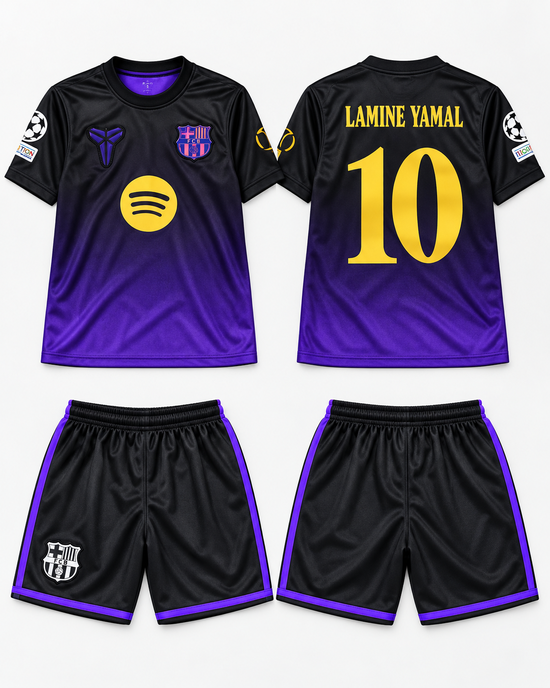 Conjuntos Futbol Niño  Bordados   Cuello Tejido   Calidad Súper Premium - 0F343DE8-CEE9-4072-B51F-3567A793B200.png