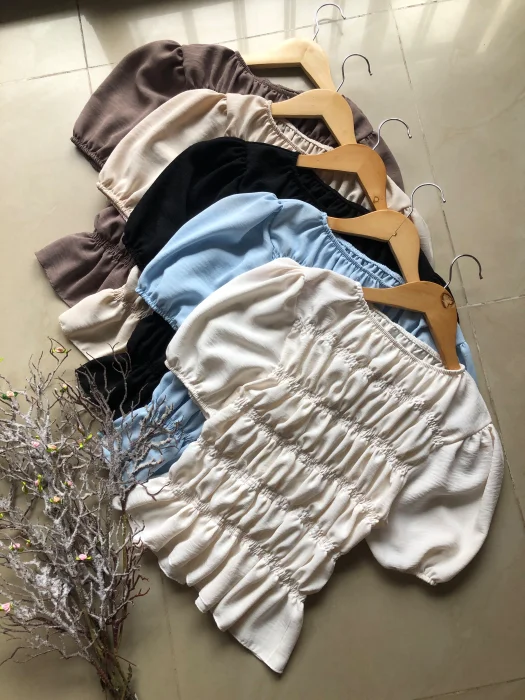 Blusa Frunce Tendencia