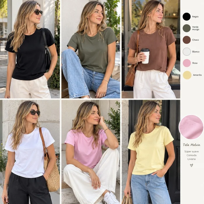 Remeras de  Tele Melvin