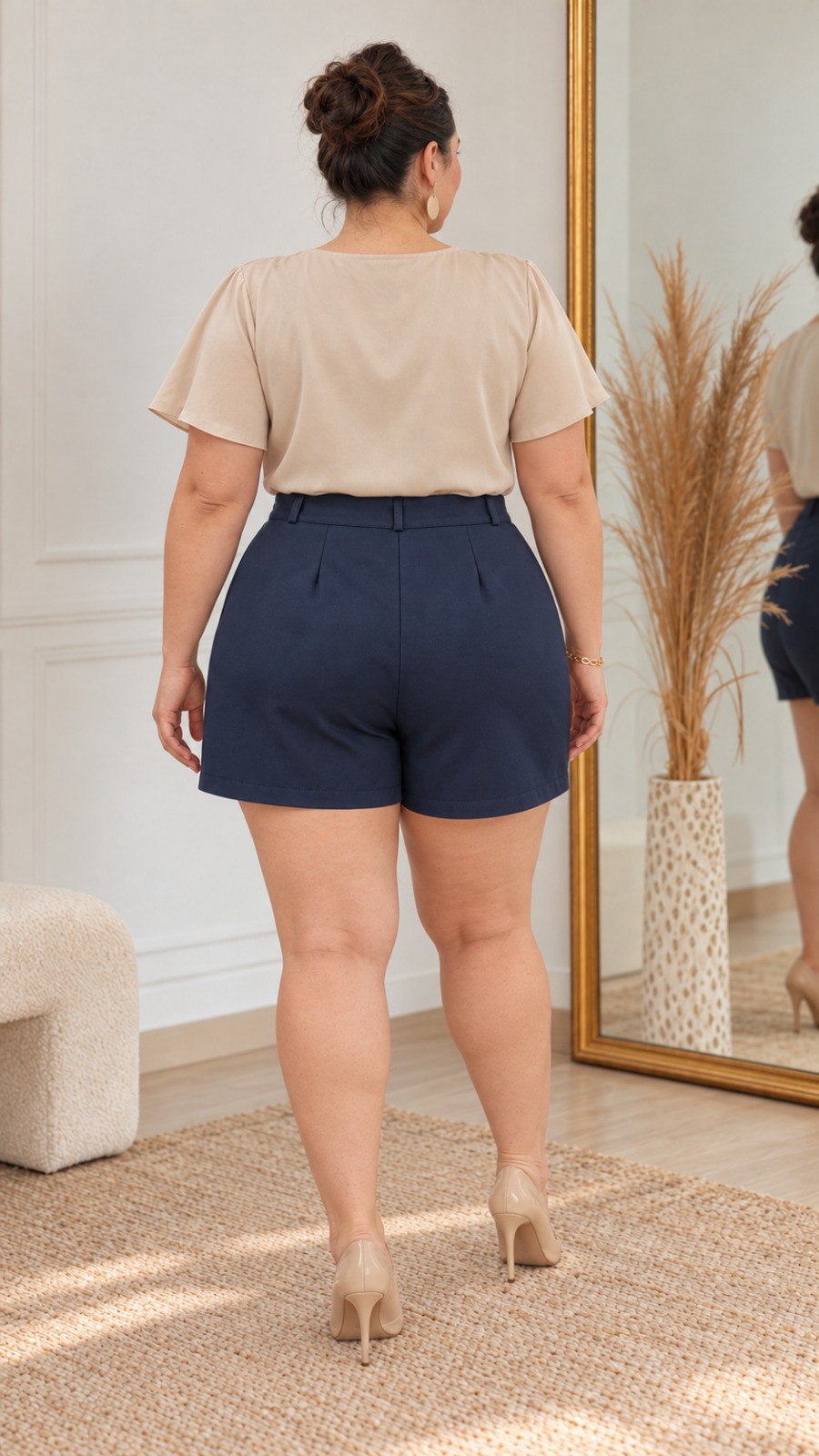 Short Pollera Plussize - Imagen 2