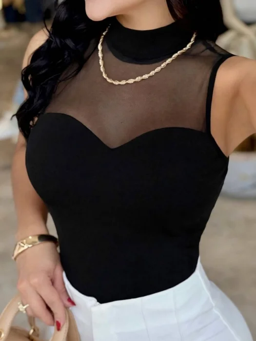 Remeras Cuello Microtul