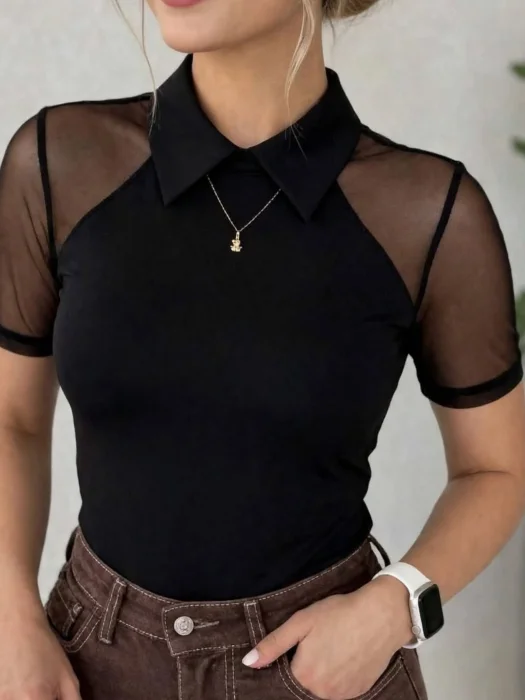 Remeras Cuellos Microtul