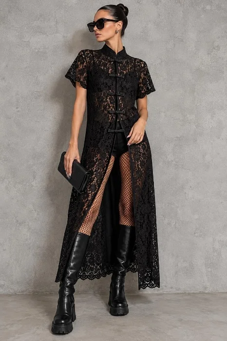 Kimono Encaje