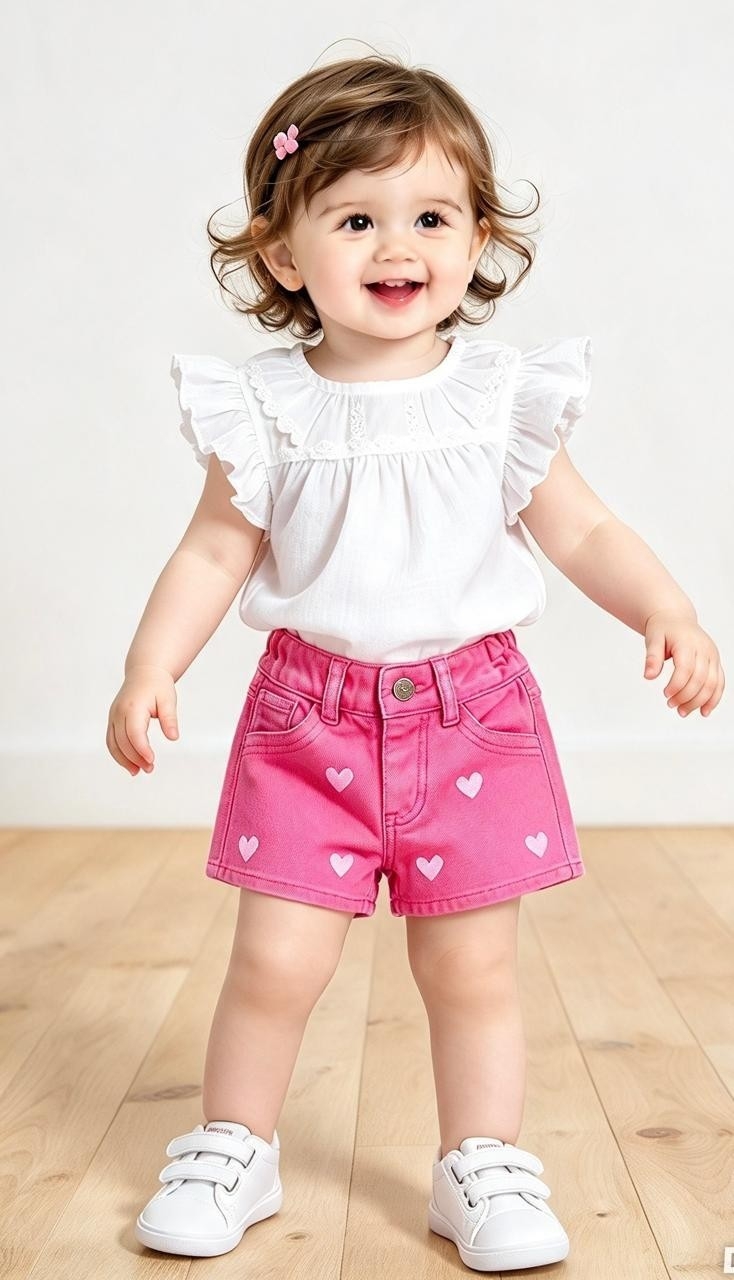 Short Beba Gabardina - Imagen 2