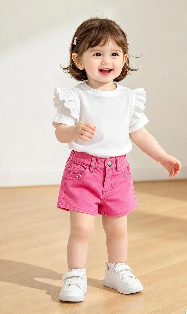 Short Beba Gabardina - Imagen 5