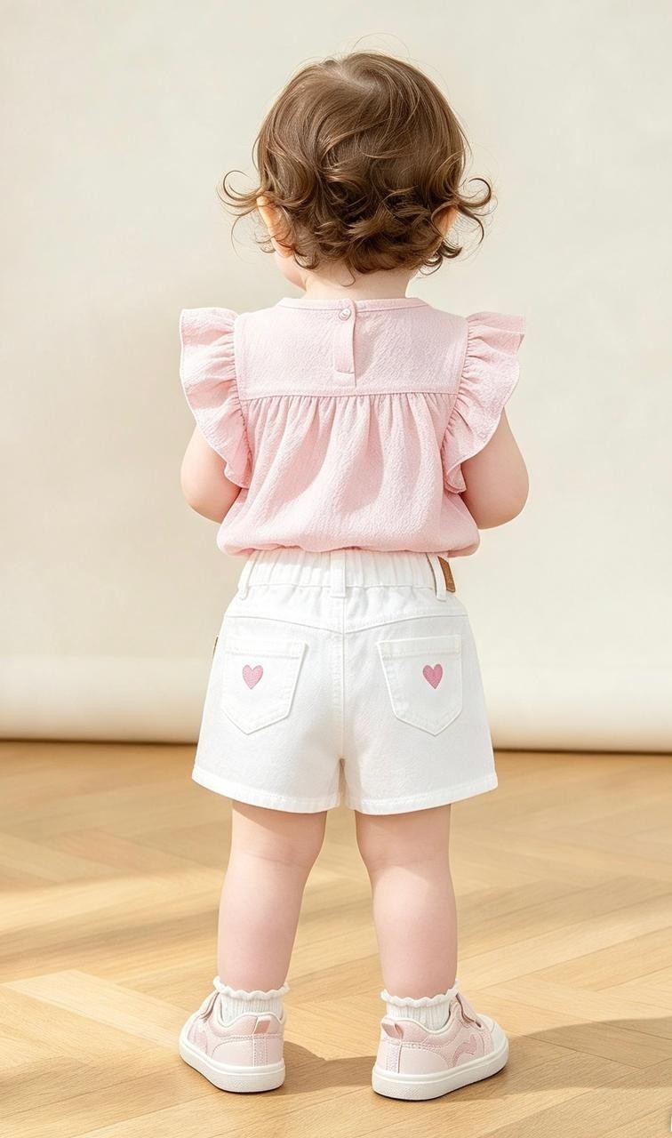 Short Beba Gabardina - Imagen 3