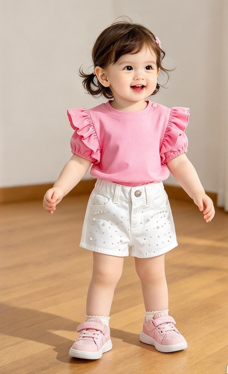 Ahort Beba Gabardina Brillos - Imagen 5