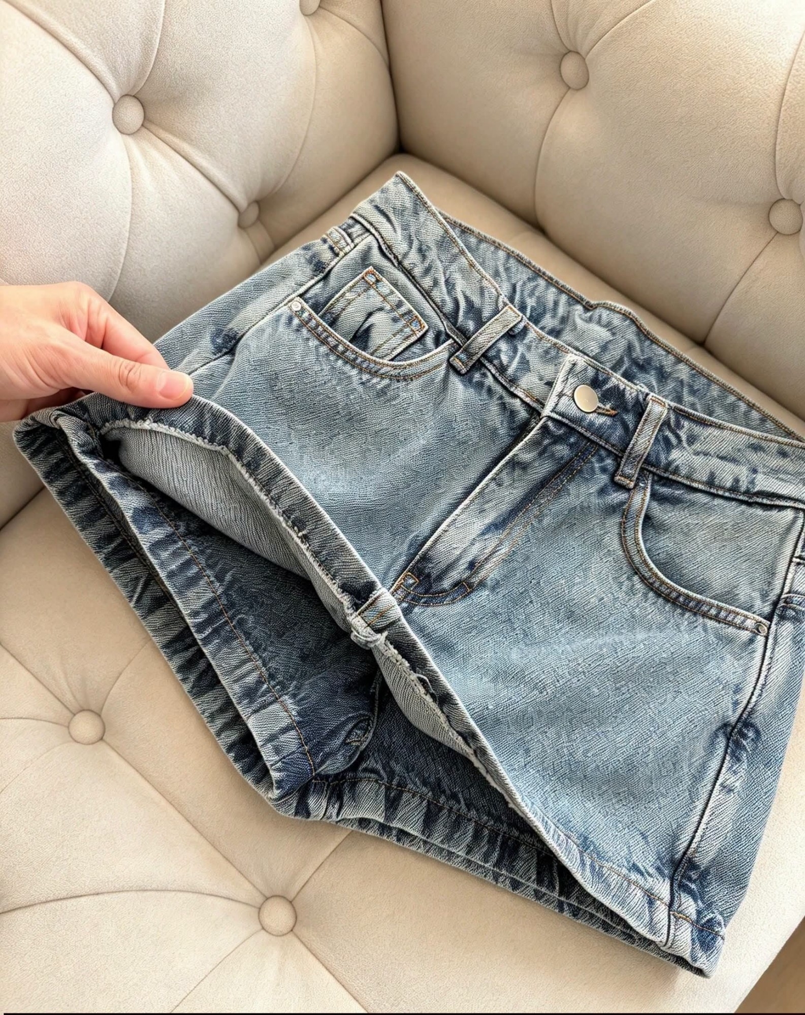Nuevo Shorts Pollera Tendencia - Imagen 3