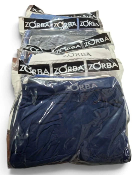 Boxer Zorba en Bolsita Lisos y Rayados
