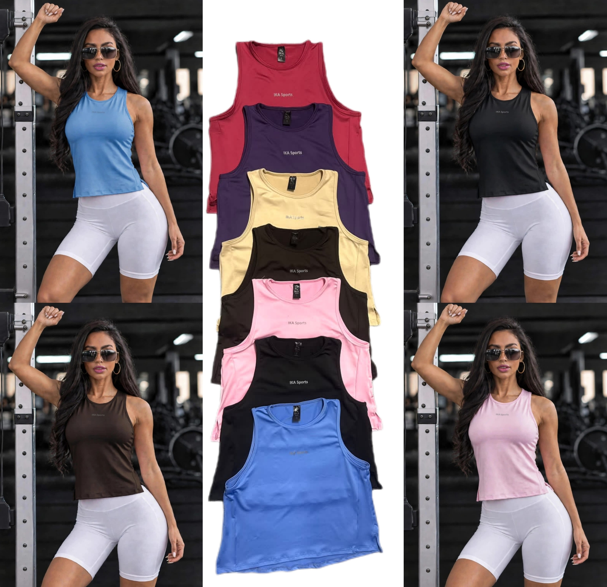 Musculosas Crop - Imagen 1