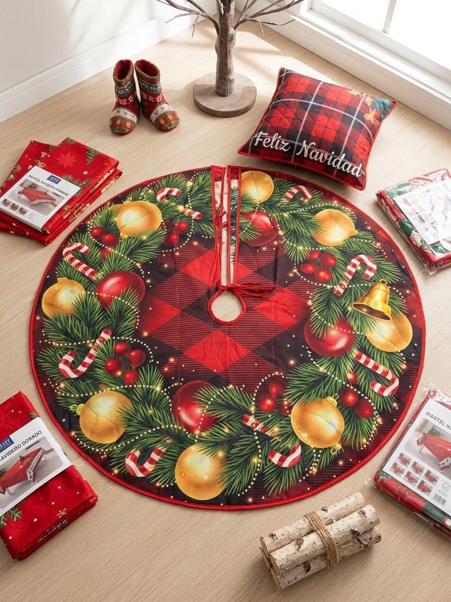 Falda para Árbol Navideño - Imagen 4