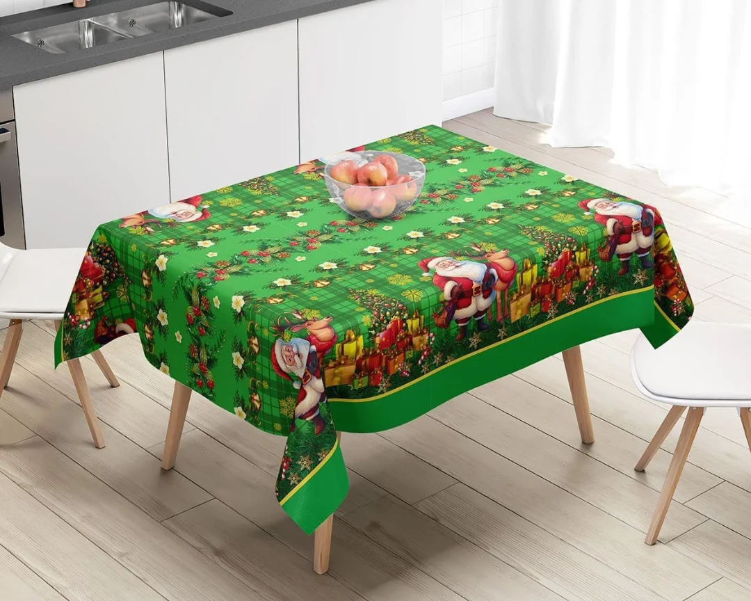 Mantel Ecocuero Navideño - Imagen 1