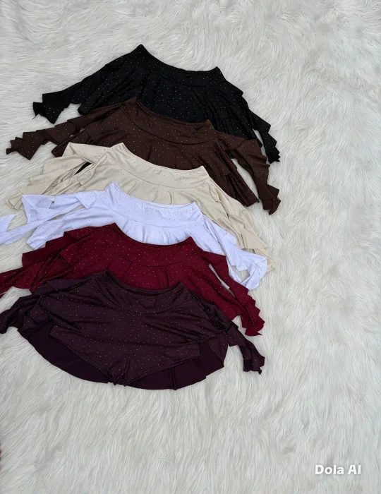 Short Pollera Tini Stras