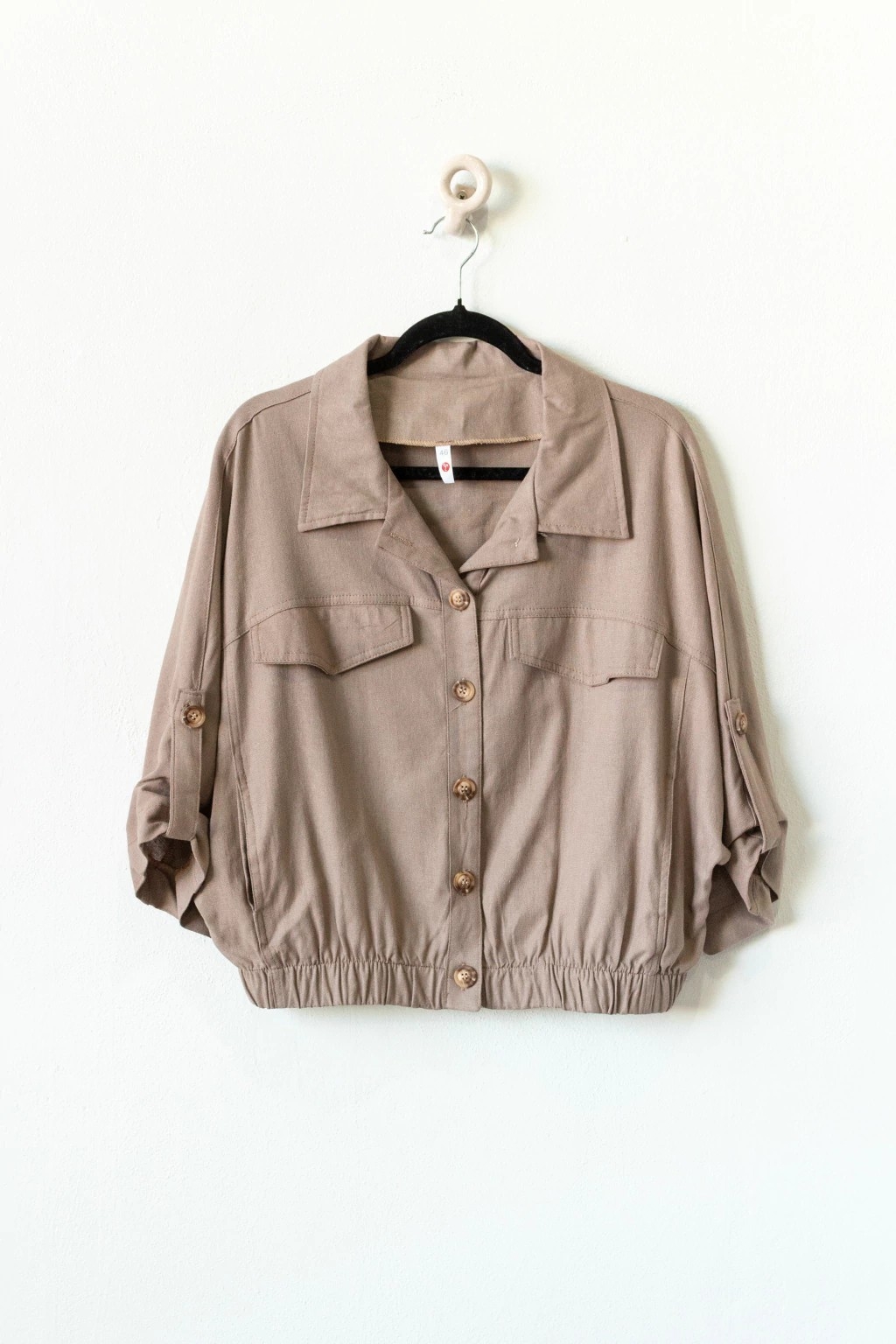 Chaqueta de Lino Talle Especial - Imagen 2