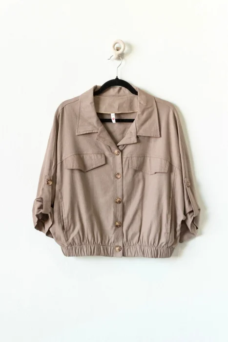 Camisaco de Lino Talle Especial