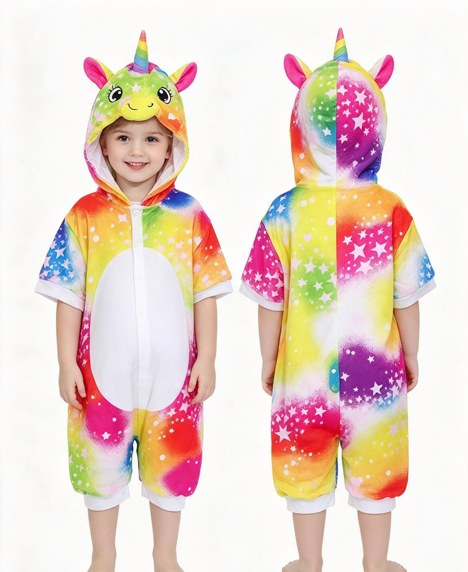 Enteritos Pijama Cortos Niños y Adultos - Imagen 2