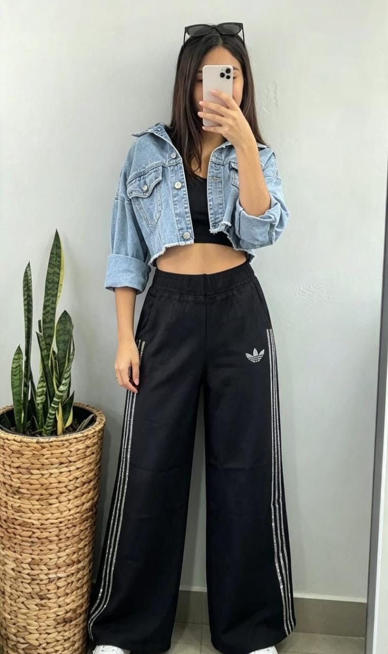 Maxi Palazo Adidasss Strass - Imagen 3