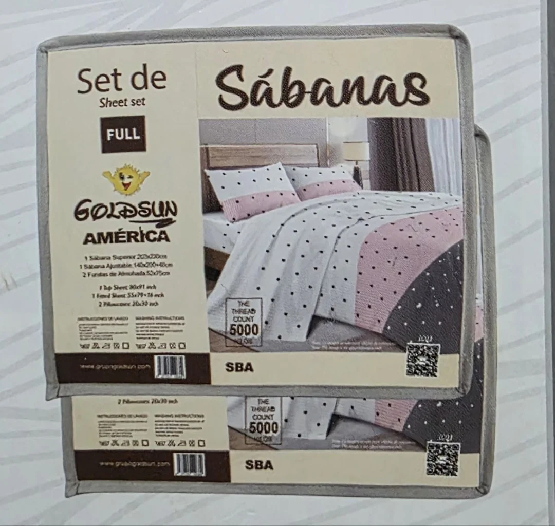 Juegos de Sábanas 3800 Hilos. - Imagen 1
