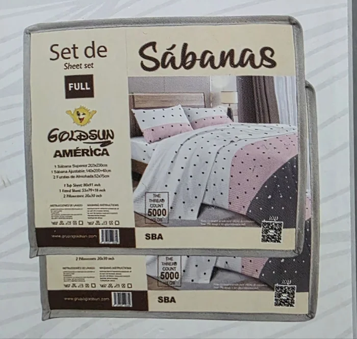 Juegos de Sábanas 3800 Hilos.