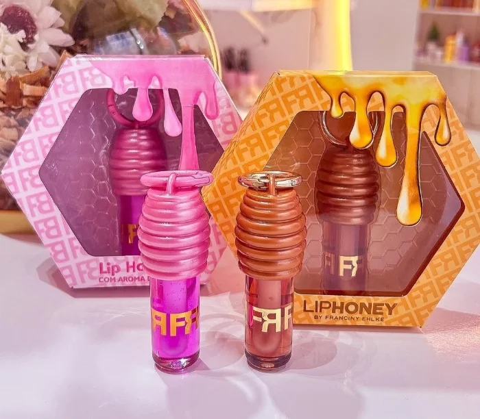 Lip Gloss Viral Brillo Labial Original Brasil Pina Sabor Frutilla Uva Chocolate