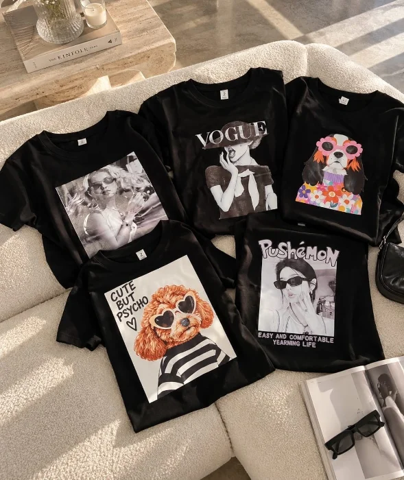 Remeras  Algodon Estampadas