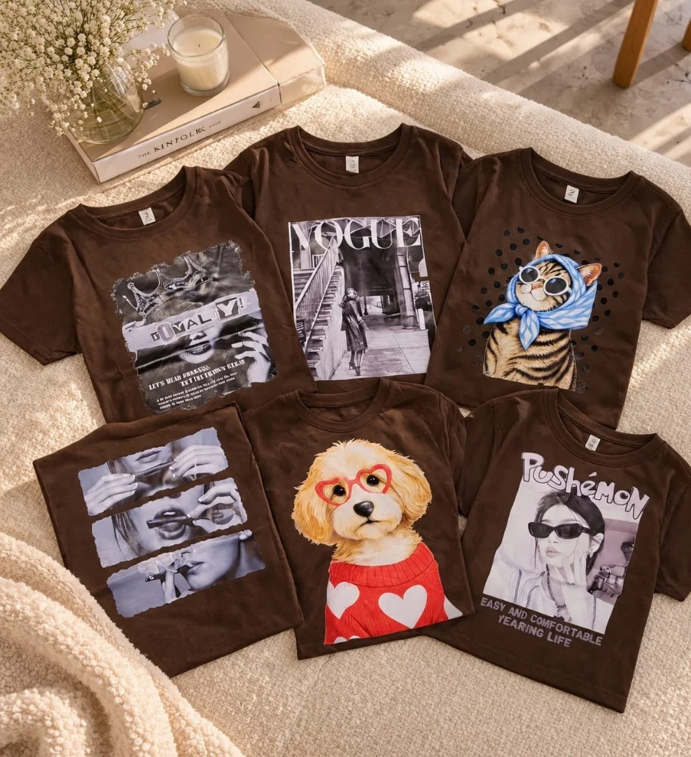 Remeras Algodon Estampadas - Imagen 2