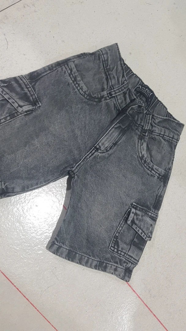 Bermudas Cargo Jeans - Imagen 2