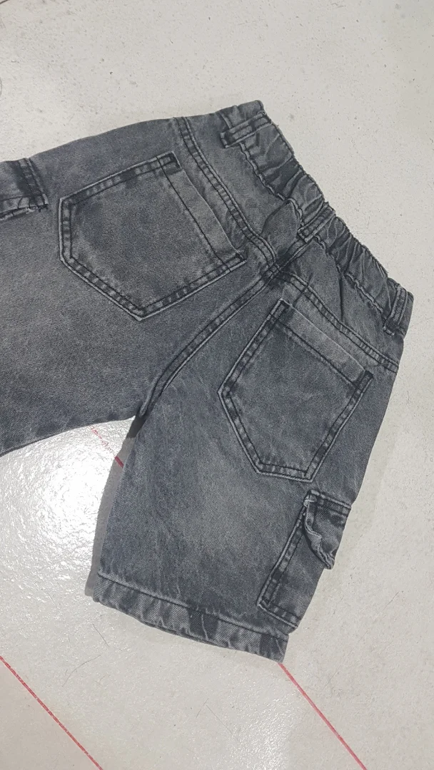 Bermudas Cargo Jeans - Imagen 3
