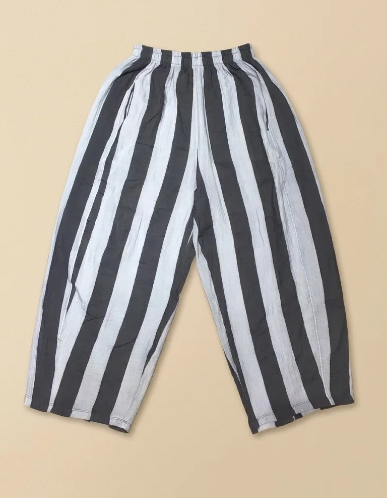 Pantalon Crep Rayado - Imagen 2