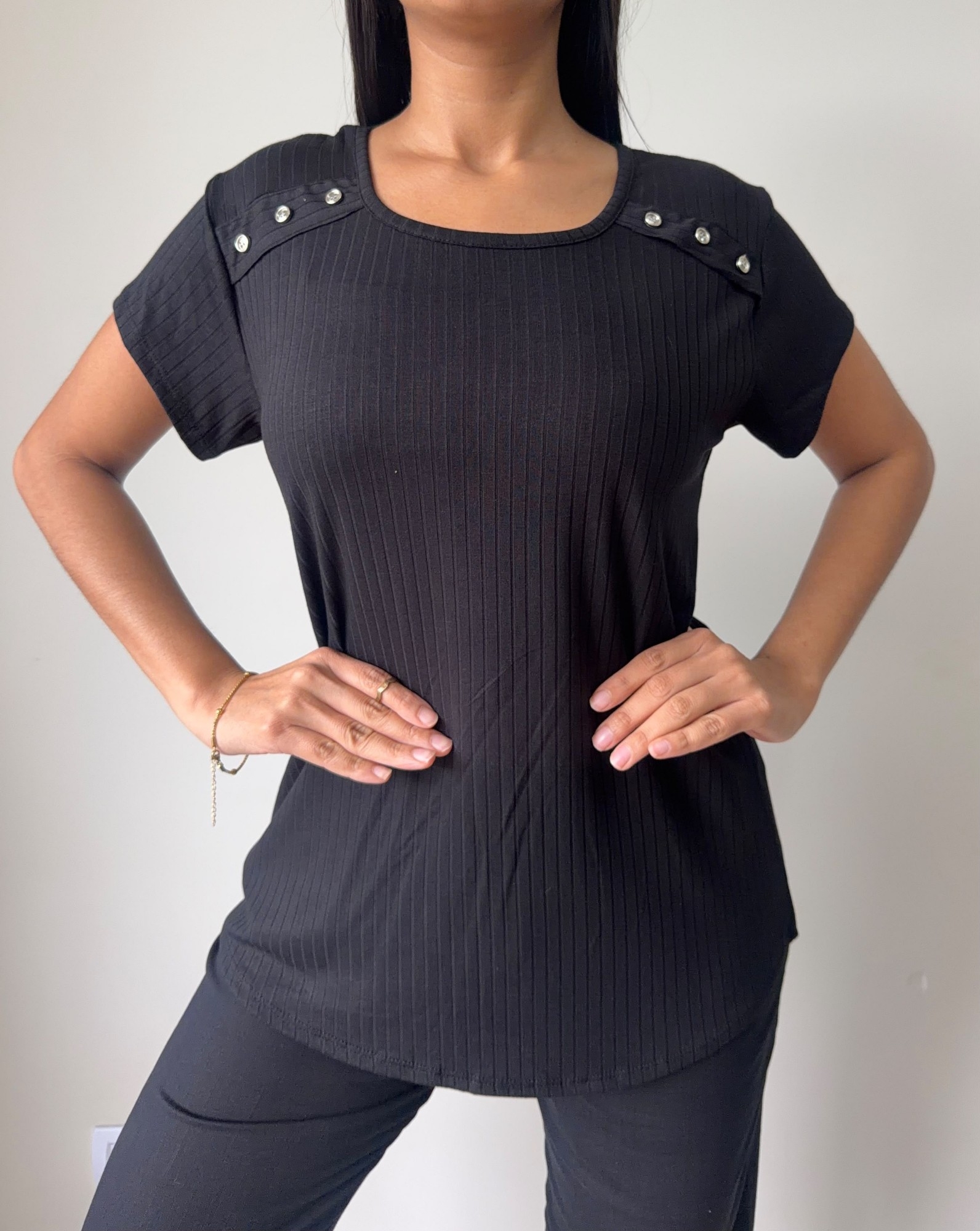 Remera Morley con Botones - Imagen 2