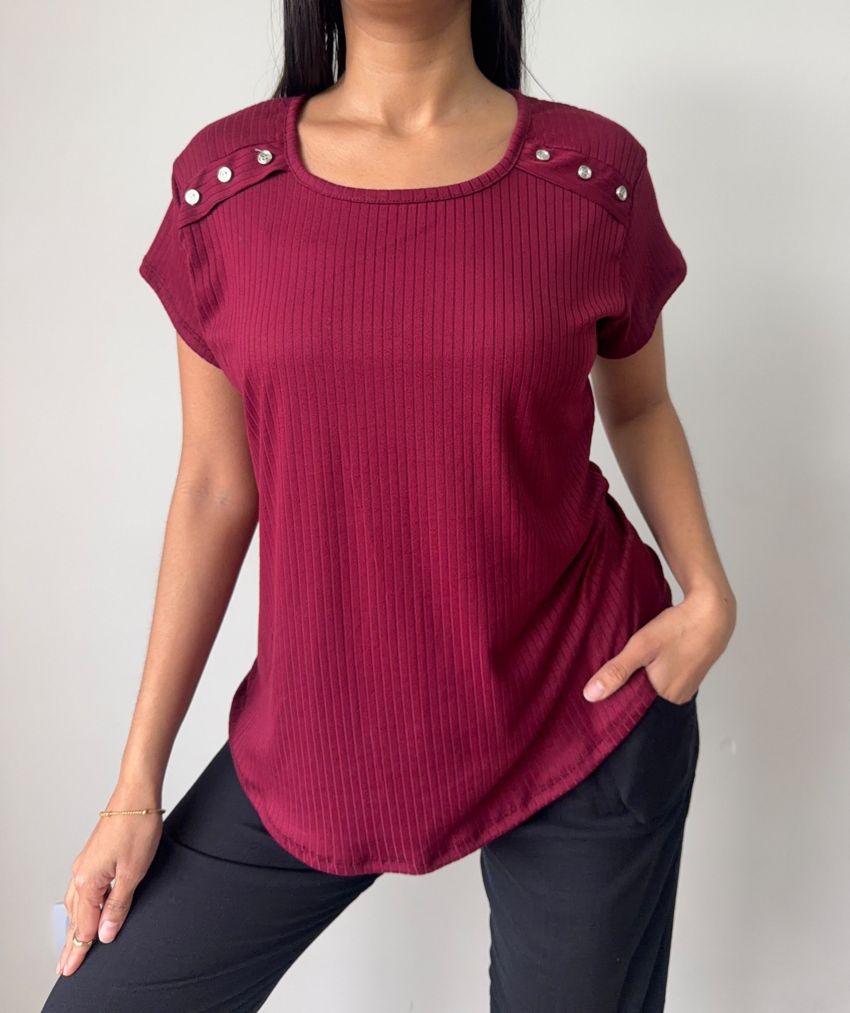 Remera Morley con Botones - Imagen 3
