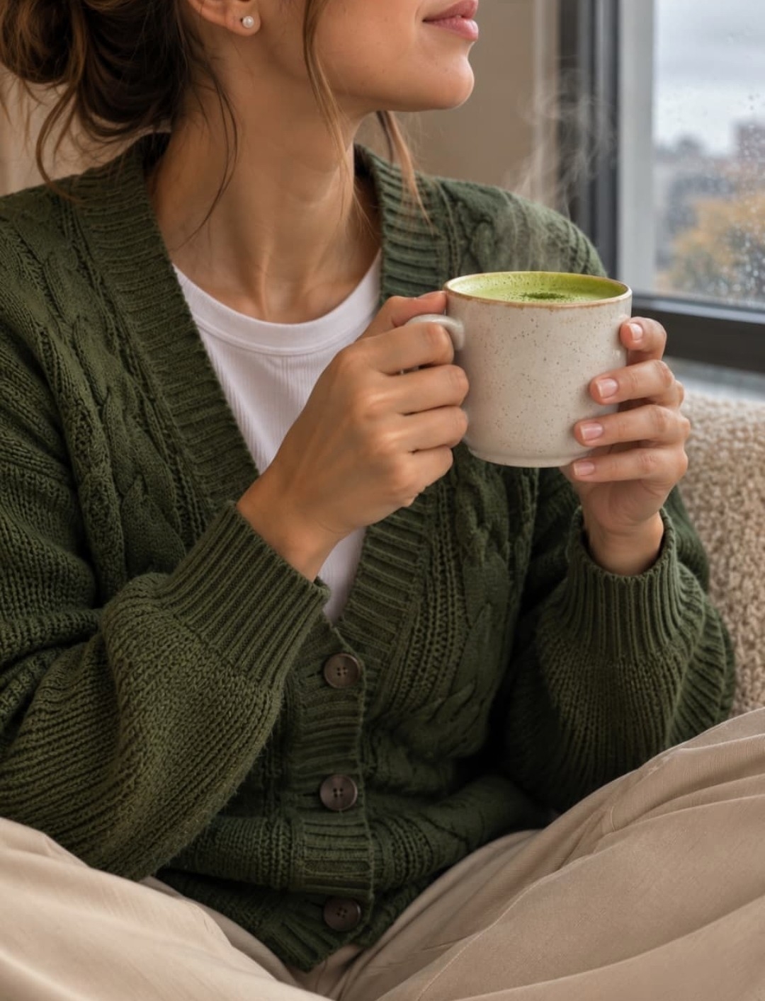 Cardigan Lana Acrilica - Imagen 2