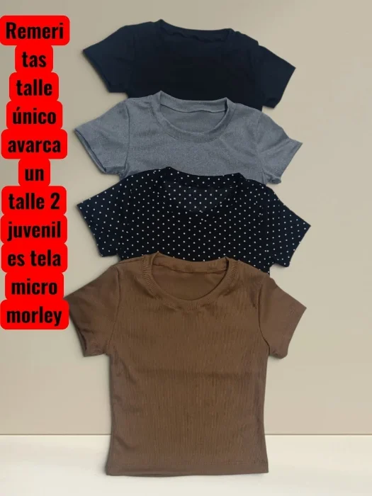 Remeras de Micromorley. Juveniles