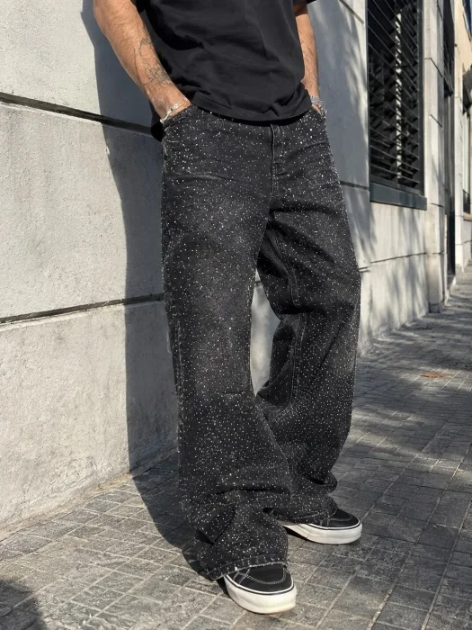 Baggy Negro Brillo