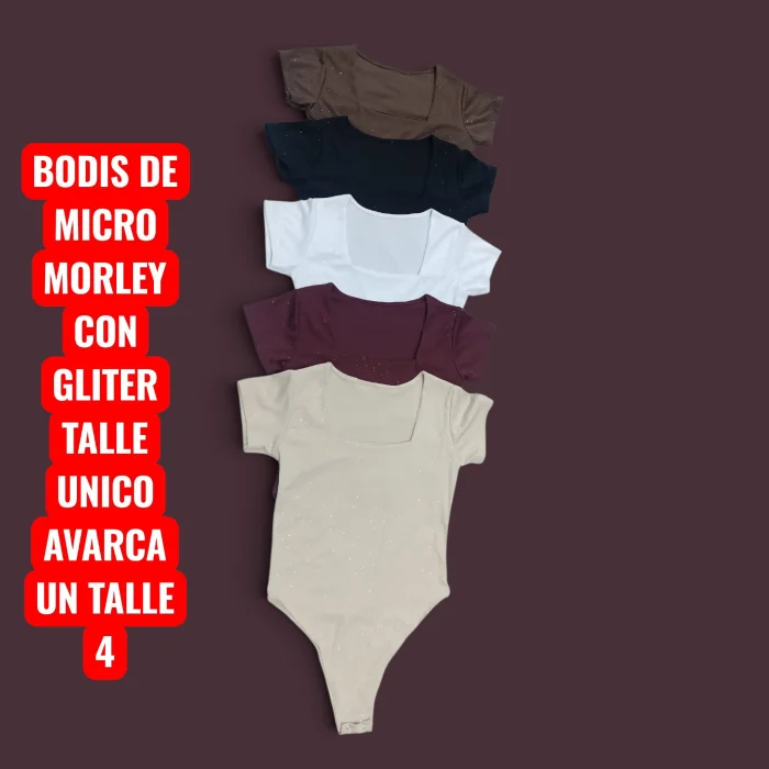 Bodis de  Micro Morley con Gliter