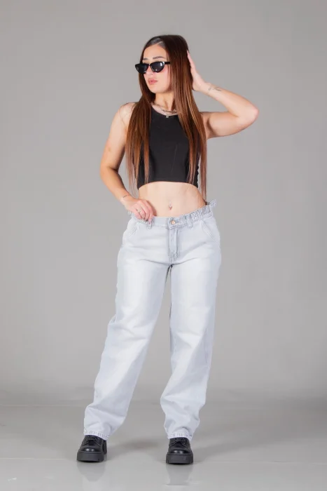 Baggy Gris Rígido