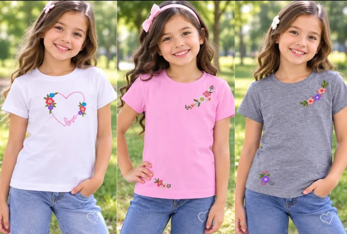 Remeras Bordadass