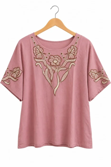 Blusa Especial de Lino Importada