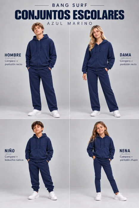 Conjunto Escolar Adulto/niños