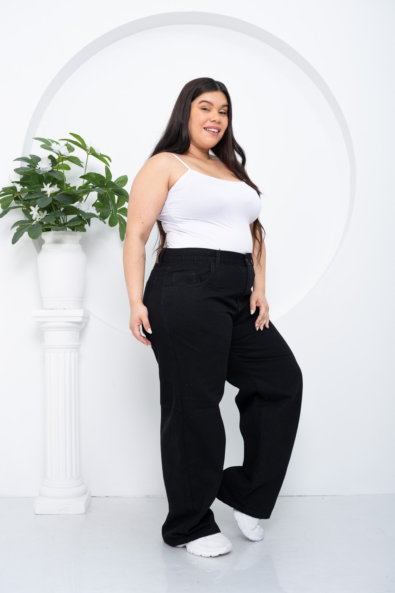 'art 513' 48 al 60 Baggy Negro  "t. Grande" - Imagen 2