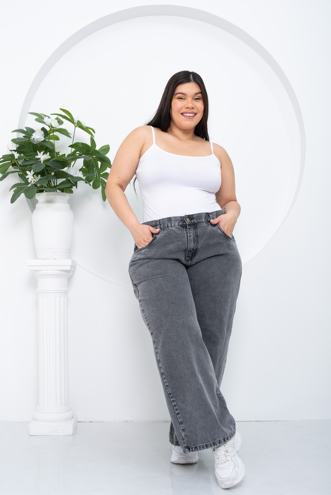 'art 514' 46 al 58 Baggy Gris Arenado  "t. Grande" - Imagen 6