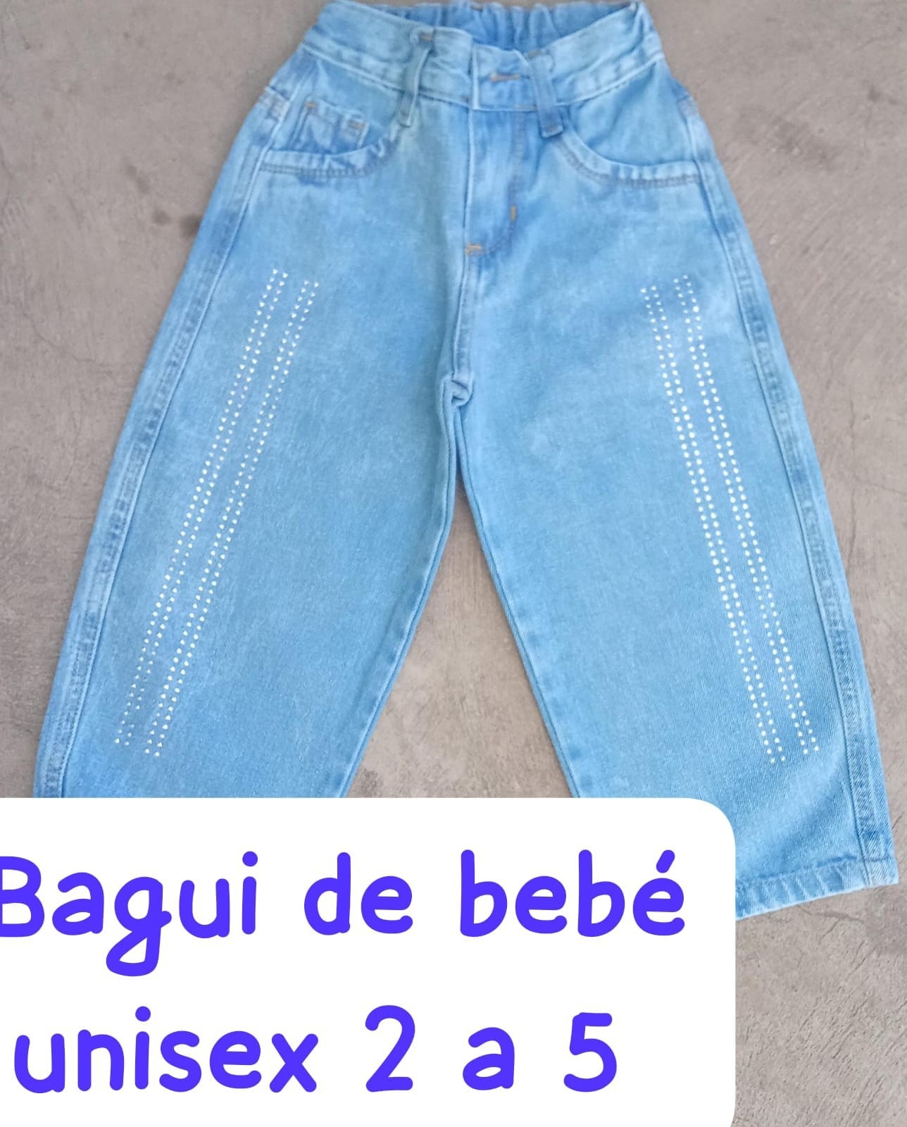 Baggy de Bebe con Brillo - Imagen 2