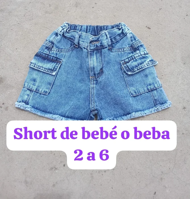 Short de Bebe con Cargo