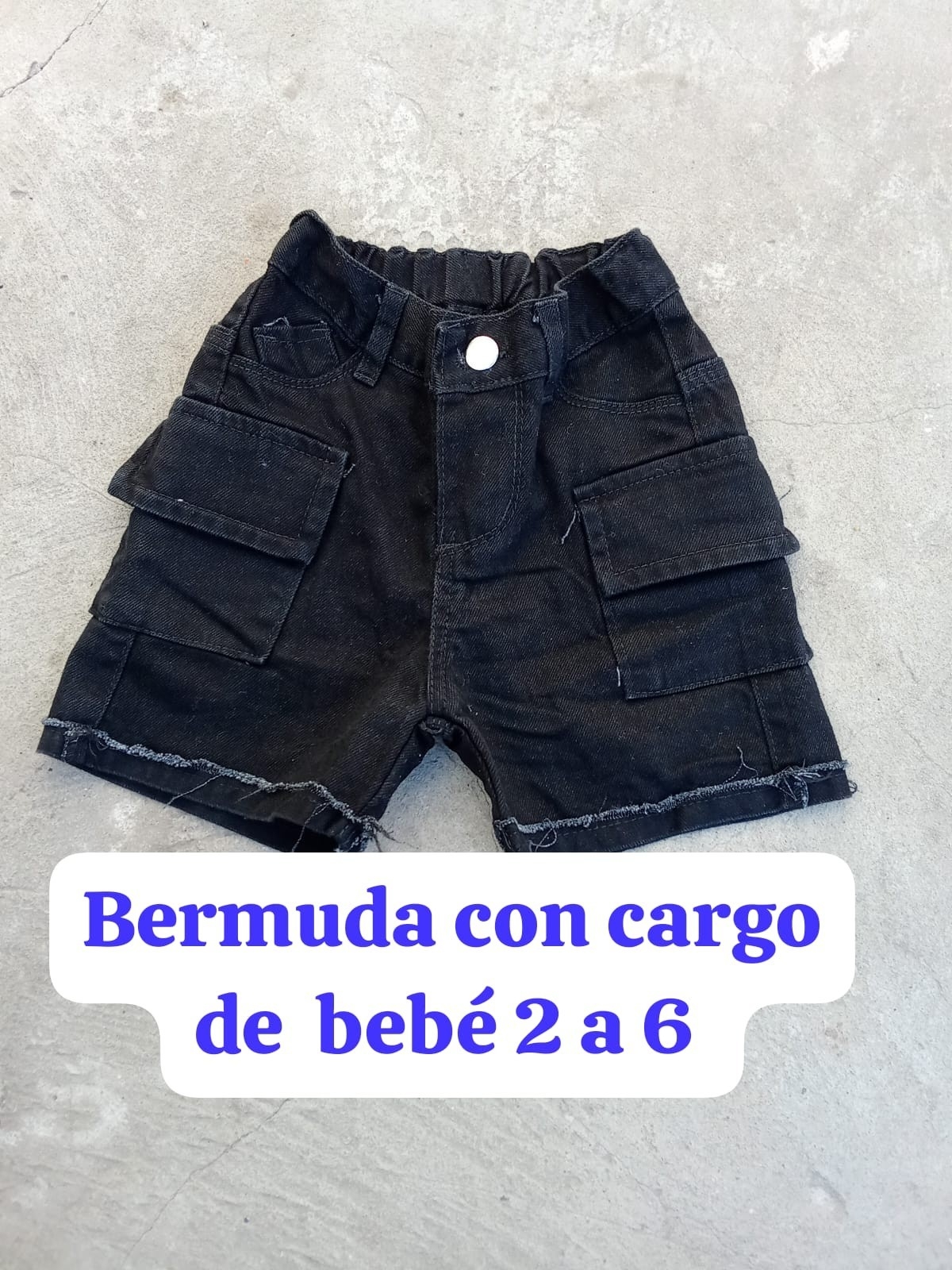 Short de Bebe con Cargo - Imagen 2