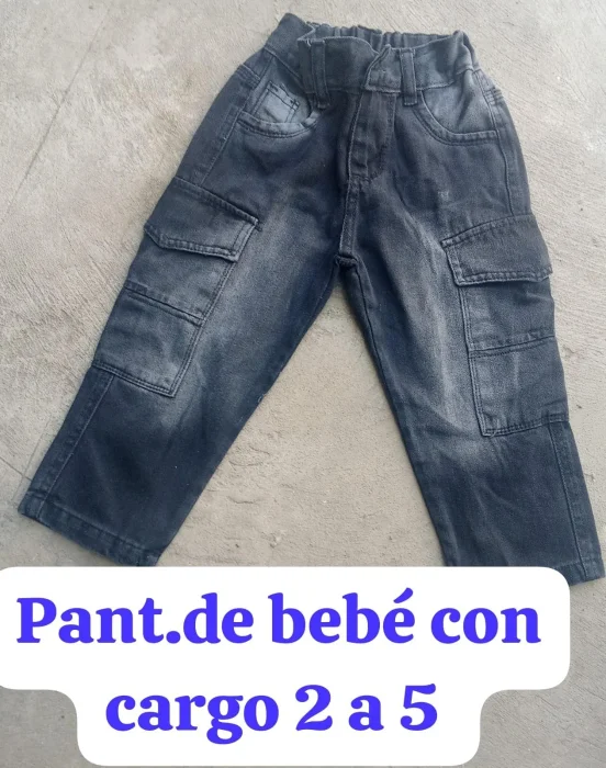Jean con Cargo de Bebe